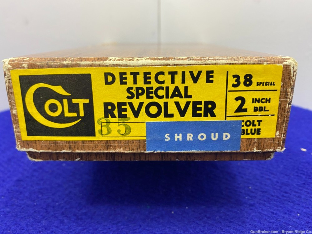 SOLD* 1964 Colt Detective Special .38 Sp Blue 2