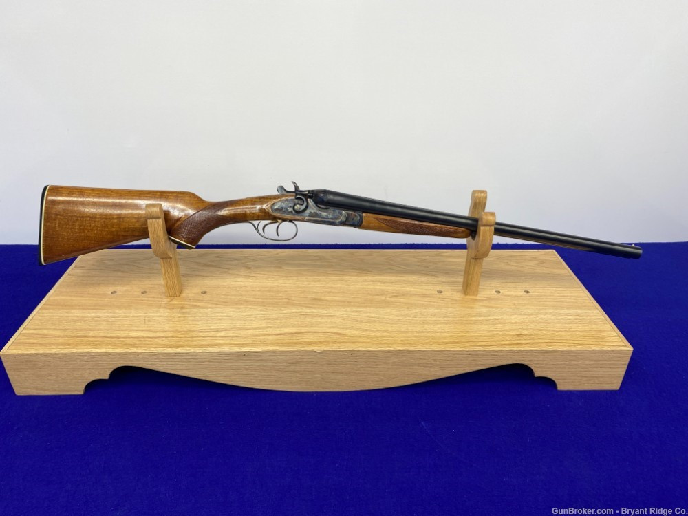 SOLD* Miguel Larranaga Side-by-Side Hammer 12 Ga Blue 20