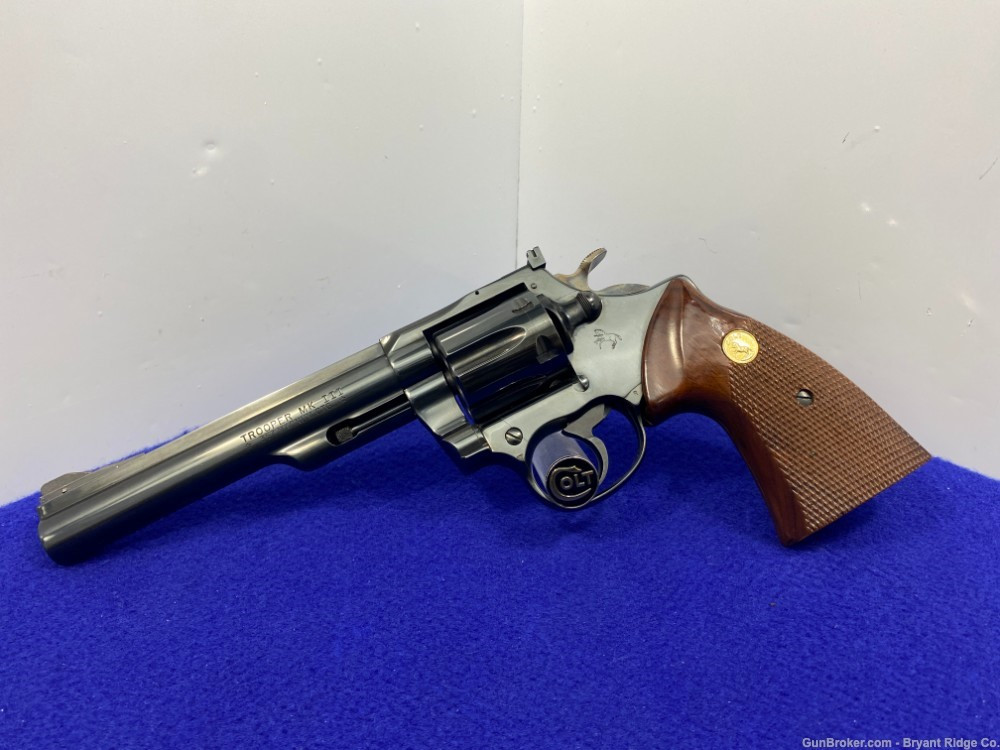 SOLD* 1978 Colt Trooper MK III .357 Mag Blue 6