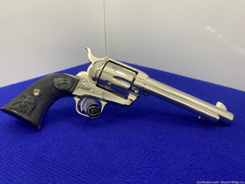 SOLD* 1998 Colt Single Action Army .45 Nickel 5.5