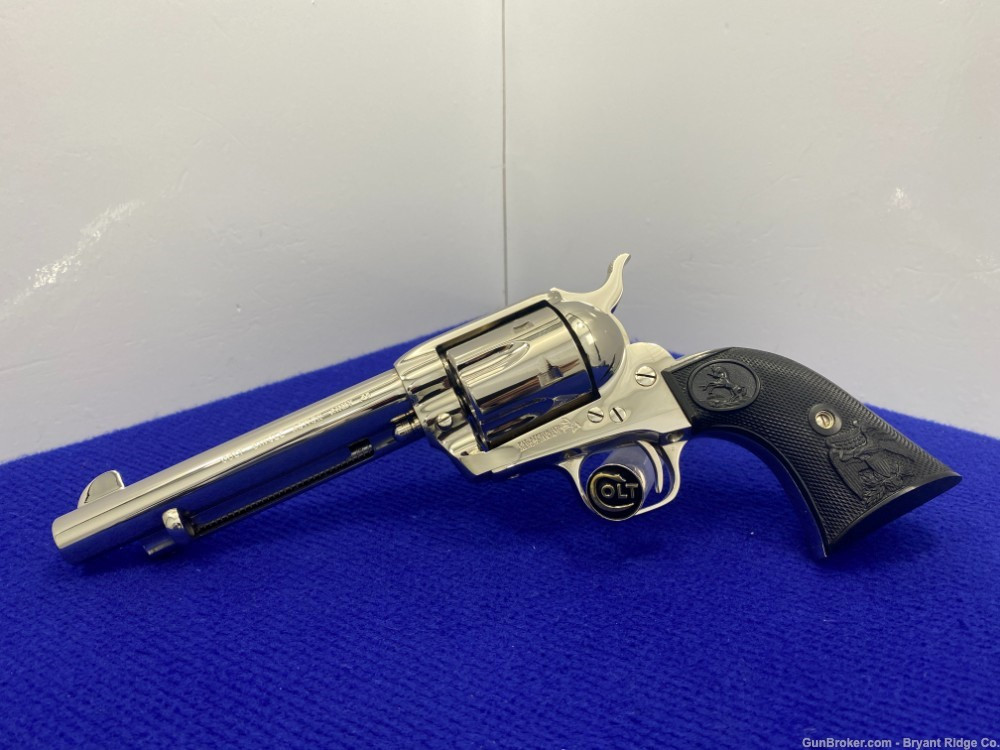 SOLD* 1998 Colt Single Action Army .45 Nickel 5.5