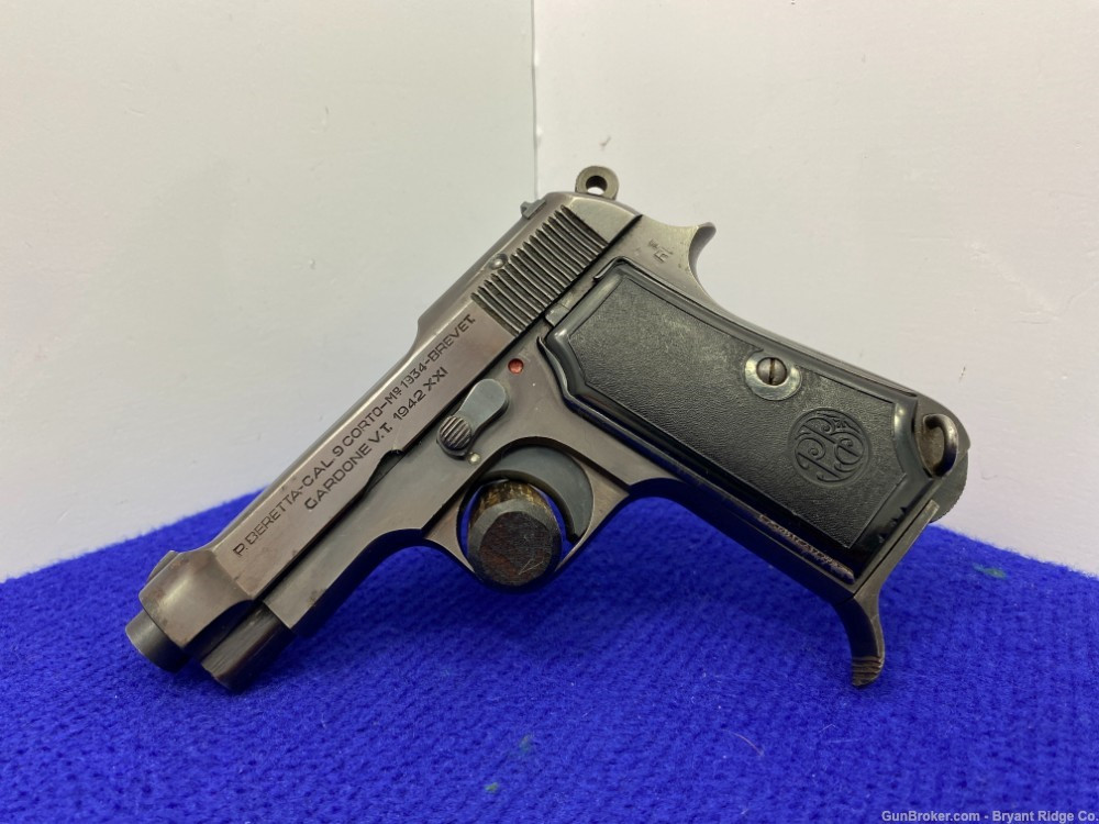 SOLD* 1965 Beretta Mod. 1934 9mm Corto 3 3/8