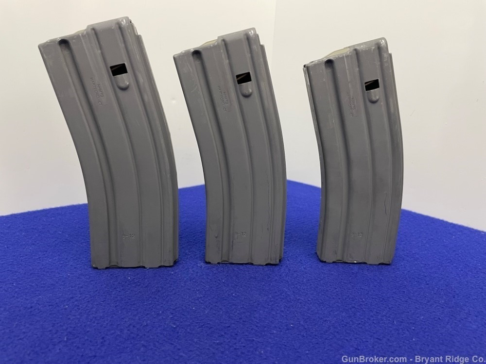 SOLD* (3) Colt / NHMTG S/42 AR-15 M16 USGI 30rd -US MILITARY ISSUE