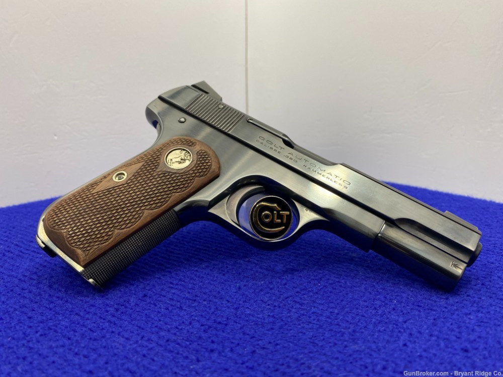 SOLD* 1923 Colt 1908 .380 ACP Blue 3 3/4