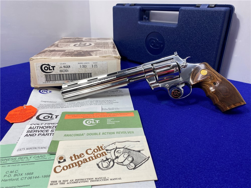 SOLD* 1995 Colt Anaconda .44 Magnum *DESIRABLE 8