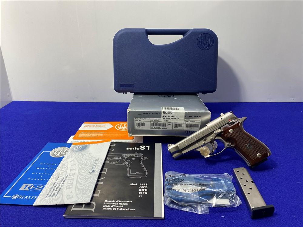 SOLD* 2017 Beretta 85FS Cheetah .380 ACP 3.8