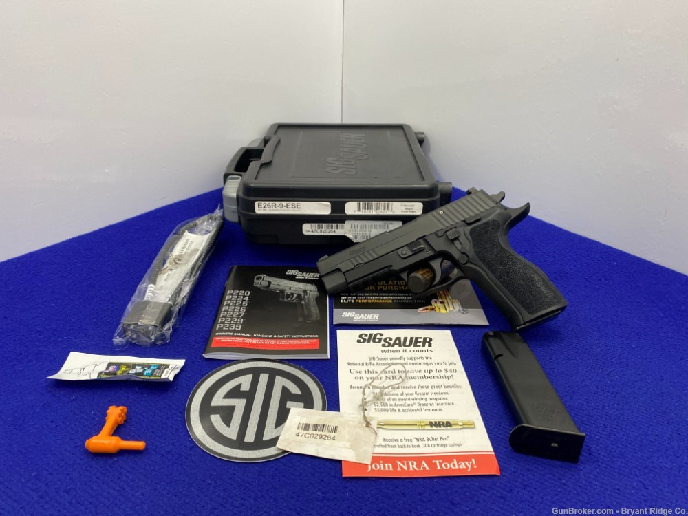 *SOLD* 2017 Sig Sauer P226 Elite 9mm Para Black 4.4" *HIGH PERFORMANCE