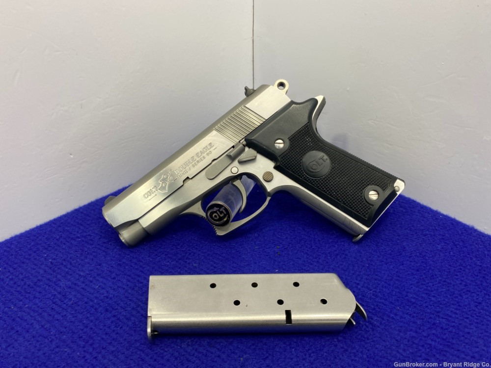 SOLD* 1992 Colt Double Eagle .45acp Stainless 3.5