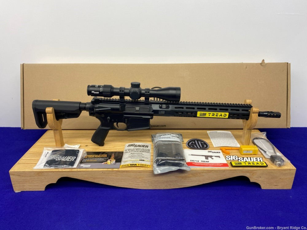 *SOLD* 2020 Sig Sauer 716i TREAD 7.62x51 NATO Black 16