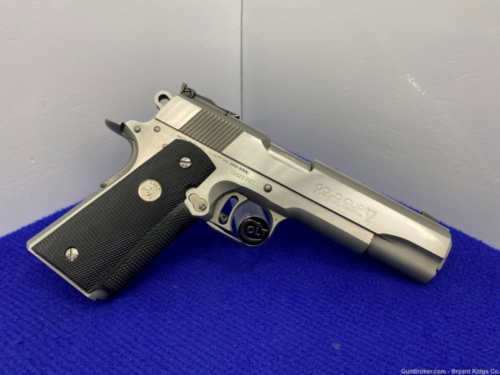 SOLD* 1995 Colt MKIV Gold Cup National Match .45 ACP Blue