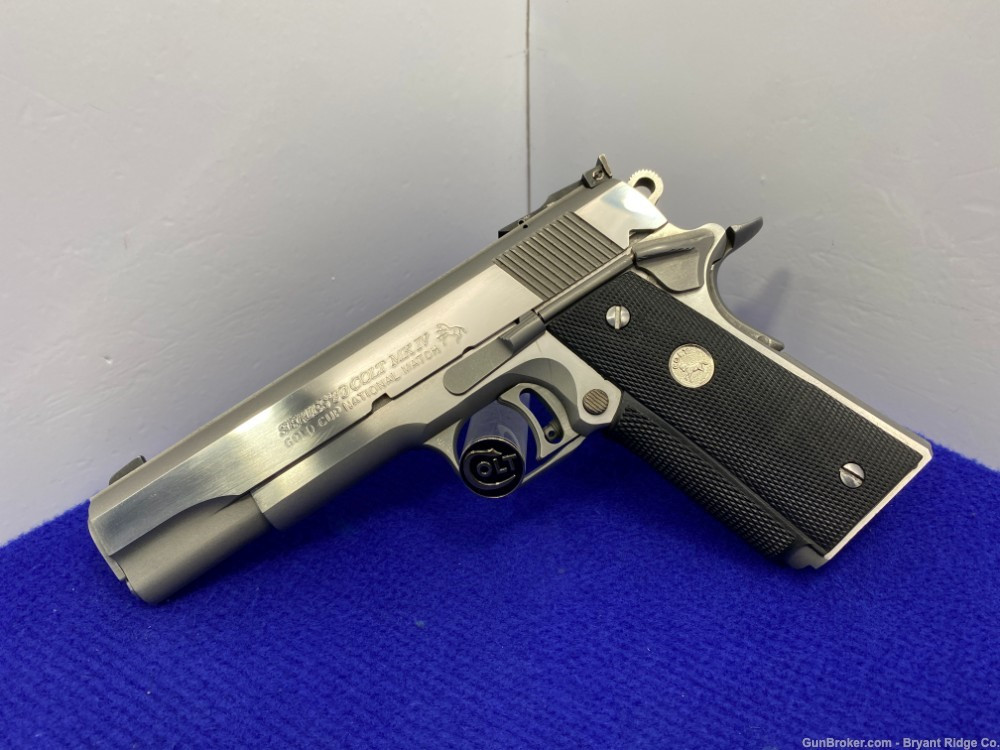 SOLD* 1995 Colt MKIV Gold Cup National Match .45 ACP Blue