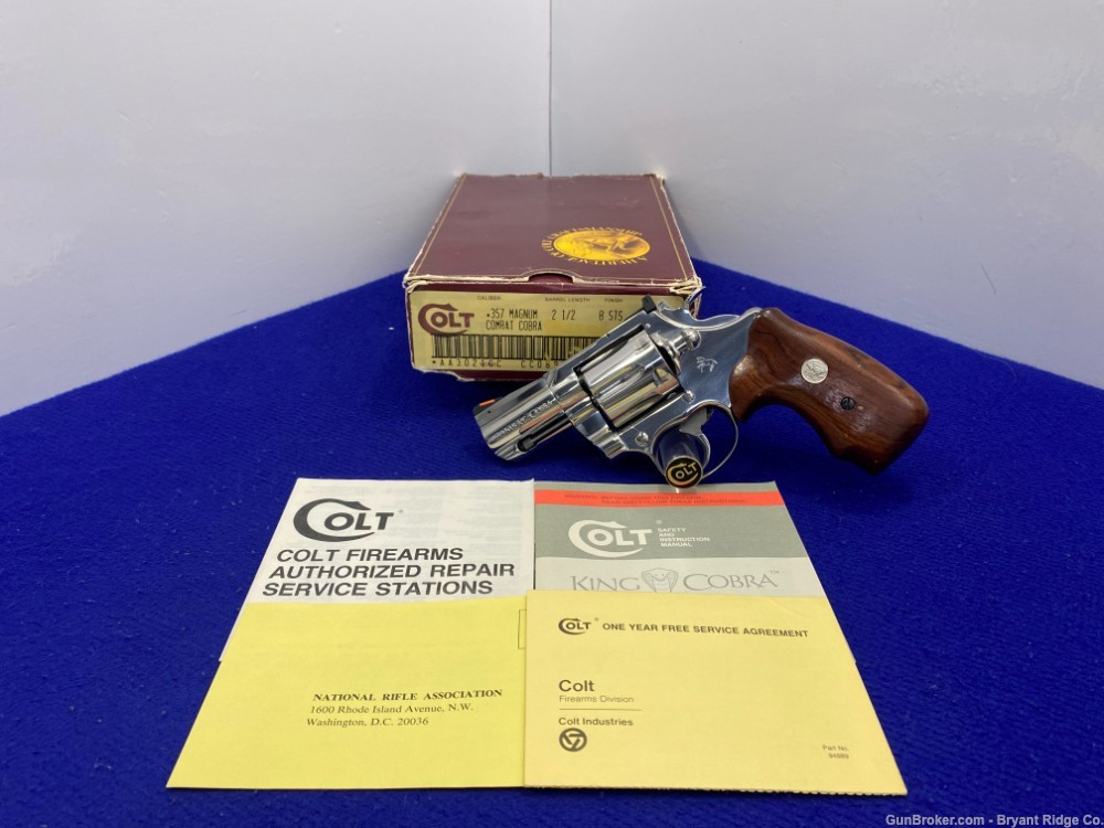 SOLD* 1987 Colt Combat Cobra .357 2 1/2