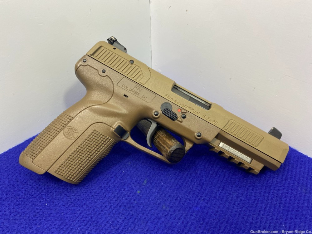 SOLD* FN America Five-SeveN Mk2P 5.7x28mm Full FDE 4.75