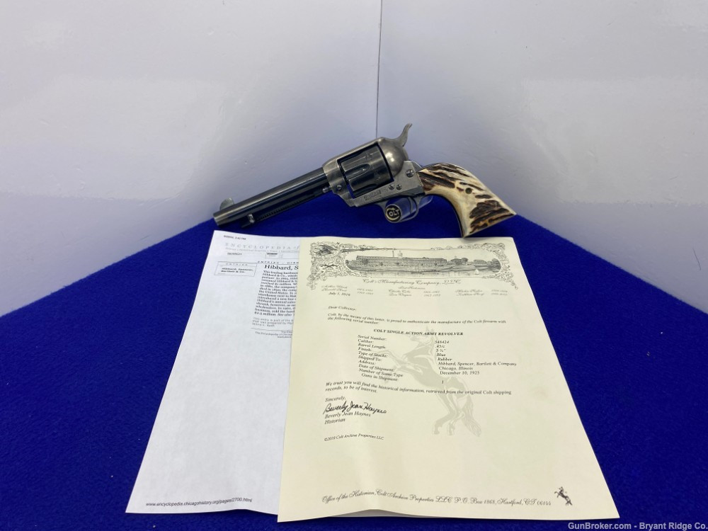SOLD* 1925 Colt Single Action Army .45Colt 5 1/2