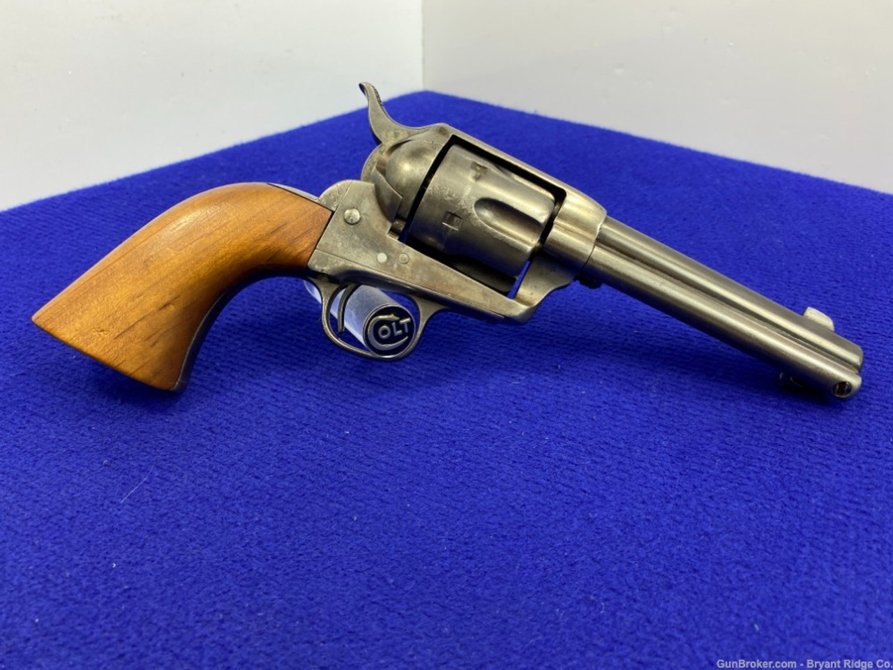 トイガン COLT SINGLE ACTION CIVIRIAN 4 3/4 Model P 4 3/4 .44 Special, 4 3/4 in. Case Hardened Pre-War