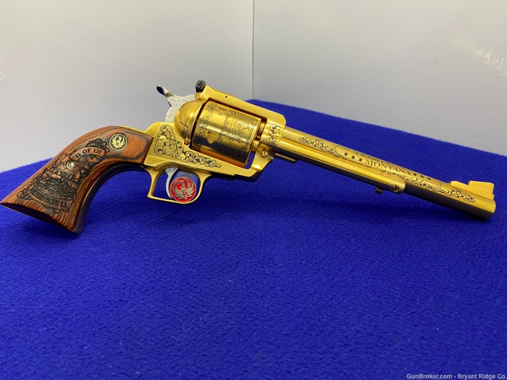 SOLD* 2015 Ruger Super Blackhawk .44 Mag *GOLD MASTER ENGRAVED