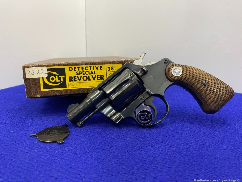 SOLD* 1968 Colt Detective Special .38 Spl Blue 2
