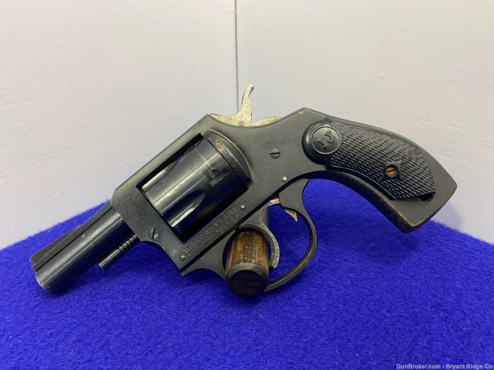 SOLD* Iver Johnson Model 55-SA .32 S&W Long Blue *AWESOME 5-SHOT