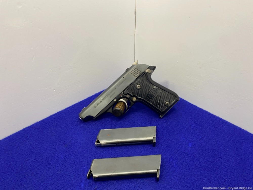 SOLD* Dickson Special Agent .32 ACP Blue 3 1/4
