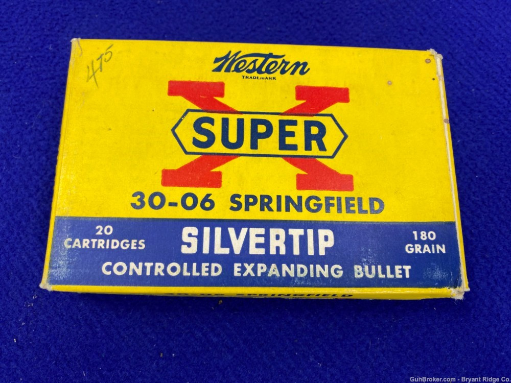 SOLD* VINTAGE Winchester Super X Silvertip 30-06 20 Rds *COLLECTOR