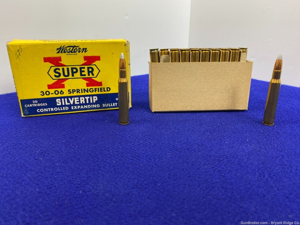 SOLD* VINTAGE Winchester Super X Silvertip 30-06 20 Rds *COLLECTOR