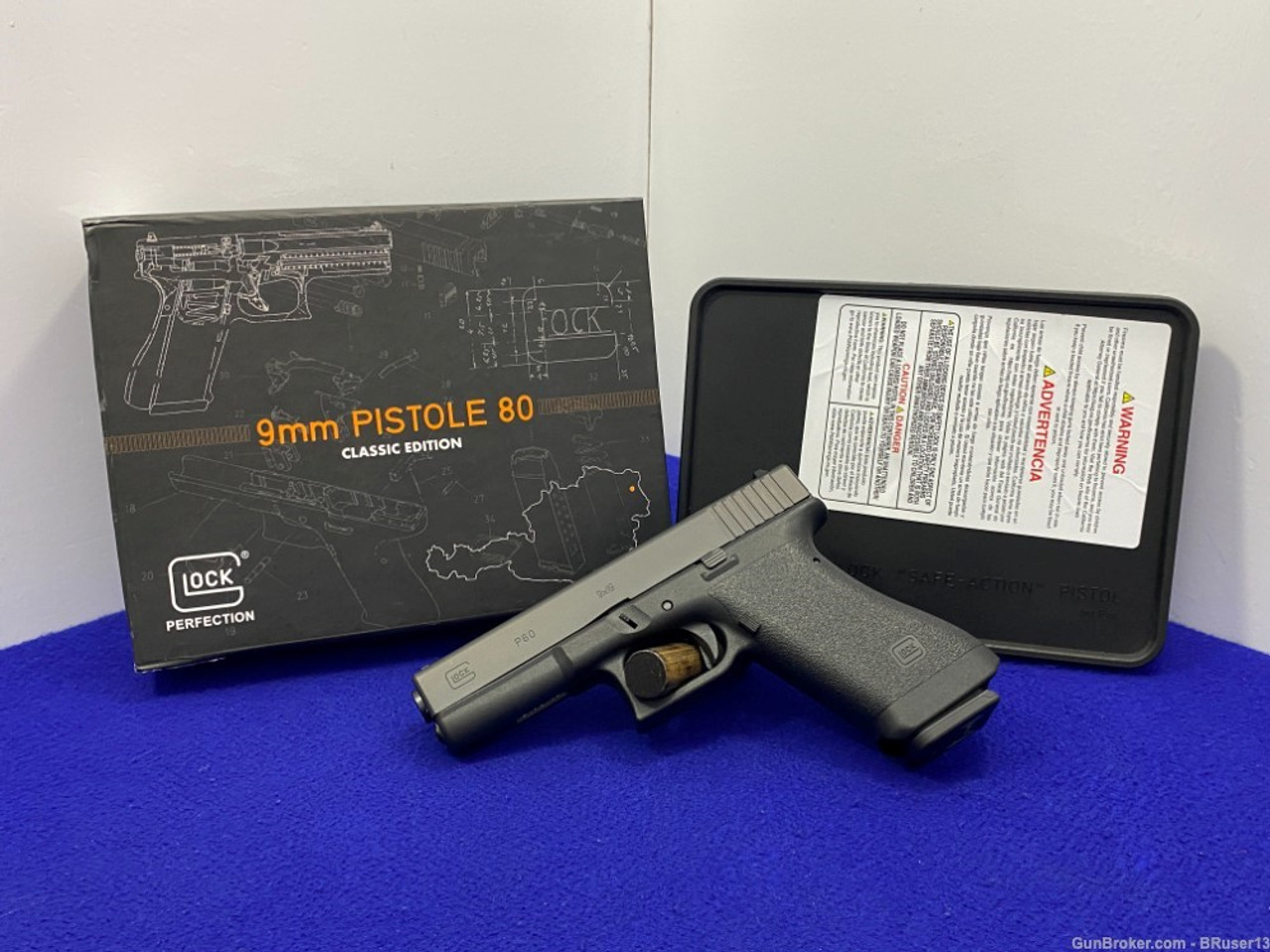 SOLD* Glock P80 9x19 Black *HISTORICAL REPRODUCTION OF