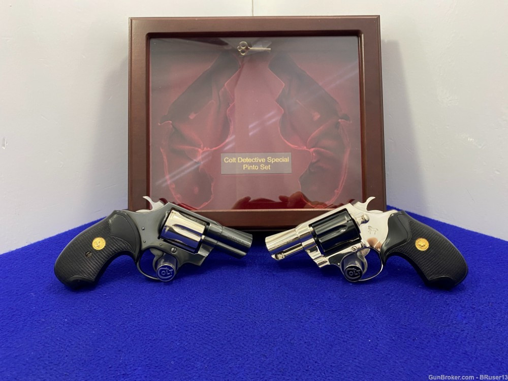 SOLD* 1982 Colt Detective Special .38spl *HOLY GRAIL -PINTO SET- 2