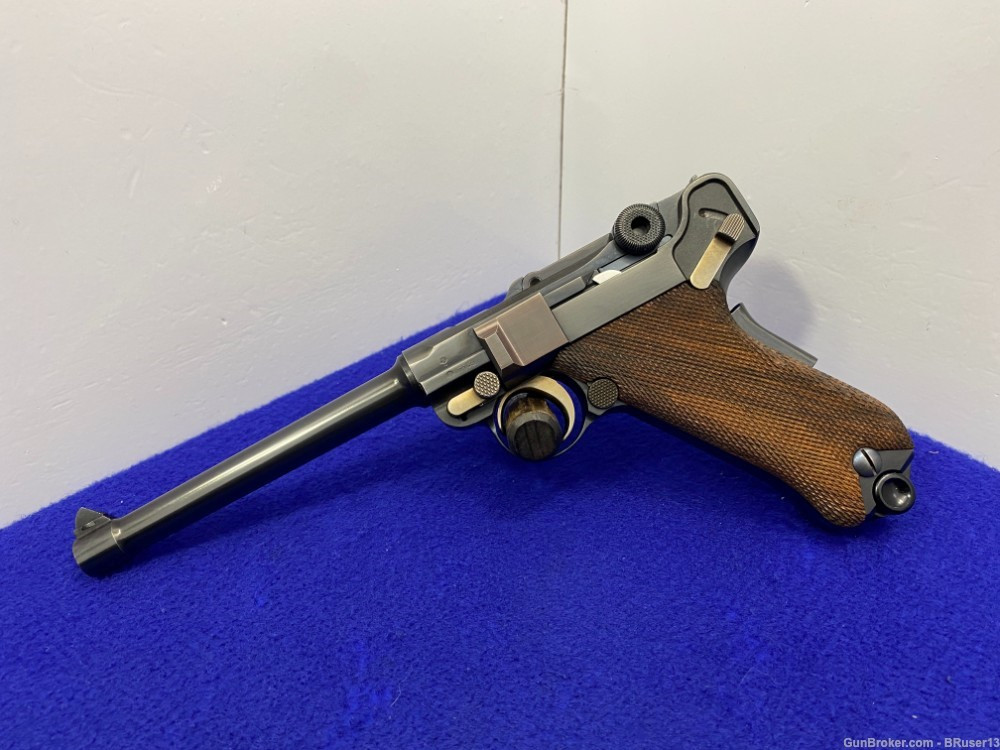 SOLD* 1973 Mauser-Werke P.08 9mm Blue *SCARCE & COLLECTIBLE 6