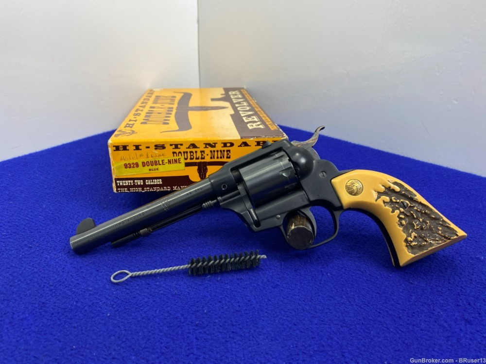 SOLD* Hi-Standard Double-Nine W-104 .22LR Blue 5.5