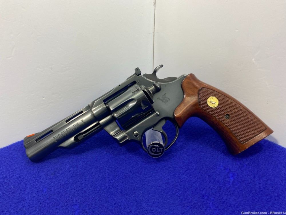 Colt Rv 192 *SOLD* 1982 Colt Trooper Mark V .357 Mag Blue 6