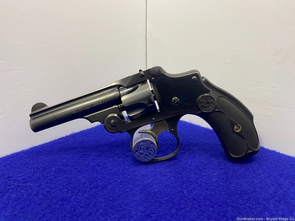 SOLD* Smith & Wesson .32 Double-Action 4th Model Blue 3