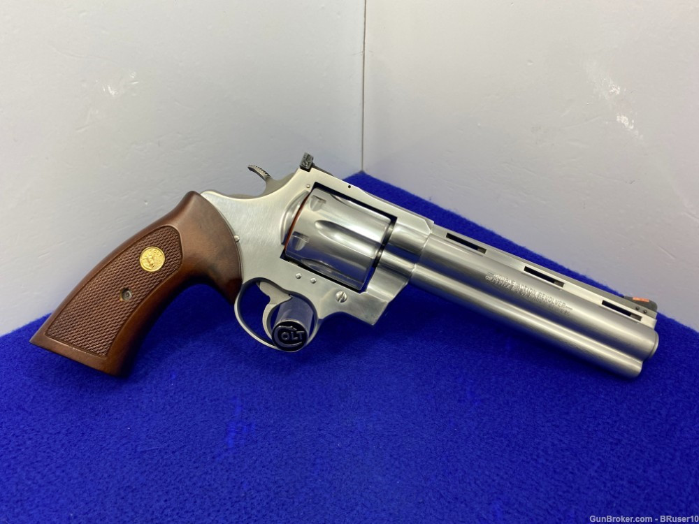 SOLD* 1993 Colt Anaconda .44 Mag Stainless 6
