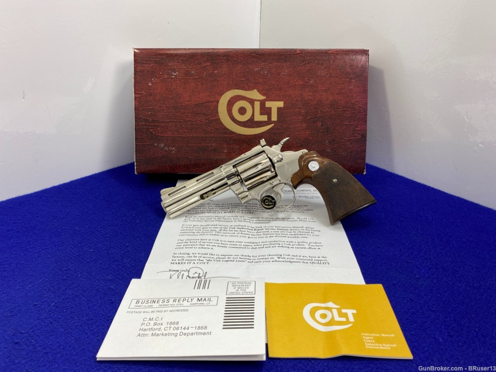 SOLD* Colt Diamondback .38 Spl 4