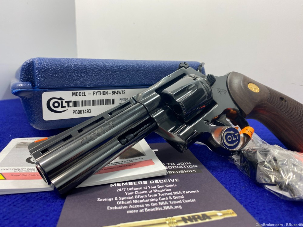 SOLD* 2024 Colt Python .357 Mag Blue 4.25