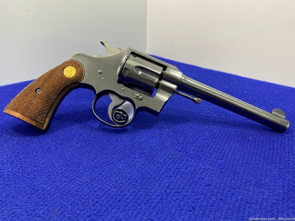 SOLD* 1937 Colt Official Police .38 Spl Blue 6