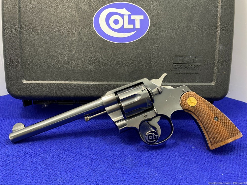 Official Police 38 Special HW モデルガン 6インチ SOLD* 1937 Colt Official Police .38 Spl Blue 6