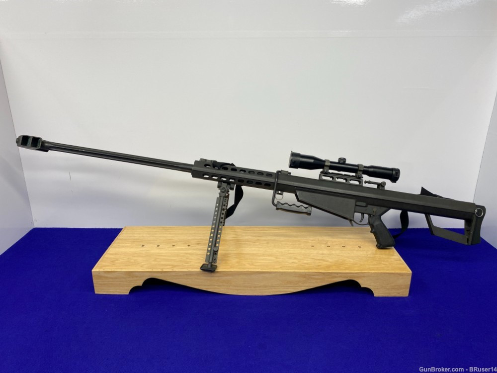 SOLD* Barrett Mfg. Co. -ORIGINAL- M82A1 .50BMG 33