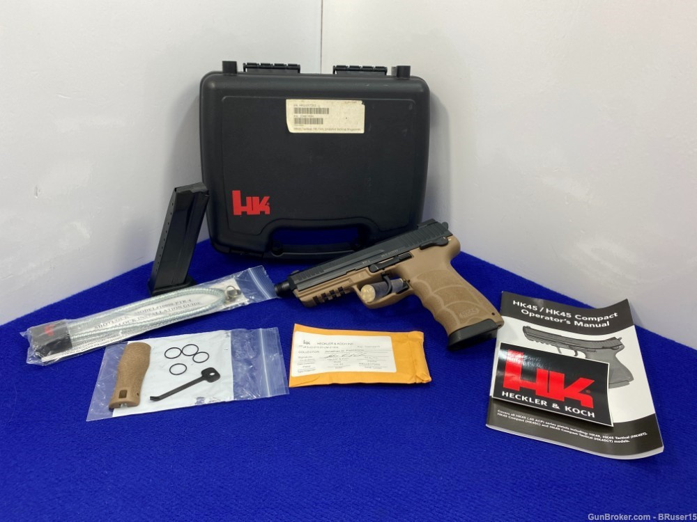 SOLD* 2013 Heckler Koch HK45 Tactical .45ACP *LIMITED PRODUCTION