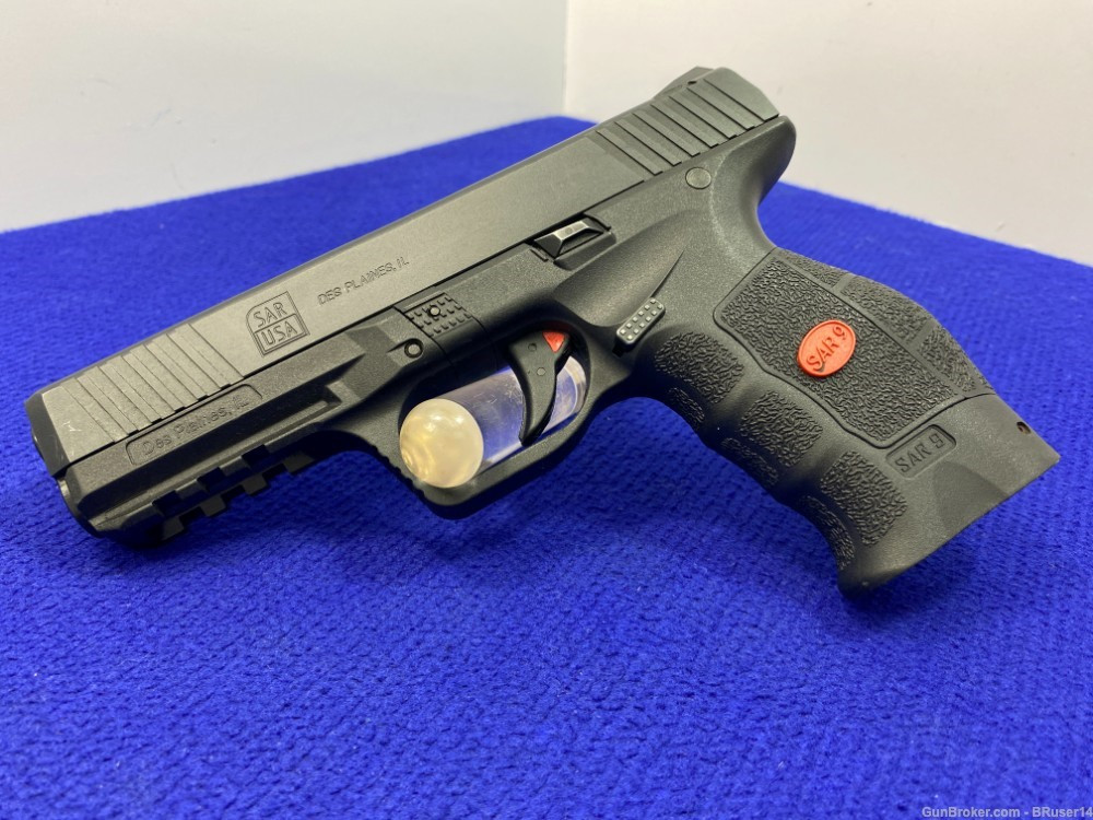 SOLD* Sarsilmaz SAR9 9mm Black 4.4