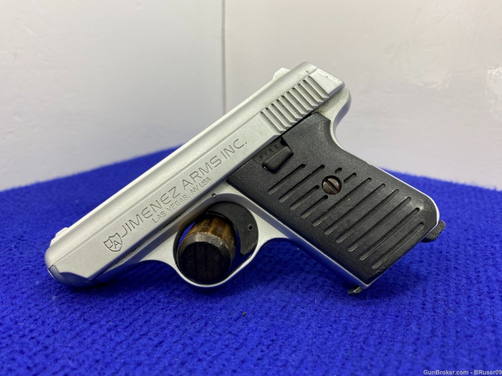 SOLD* Jimenez JA-22 .22 LR Stainless 2 1/2