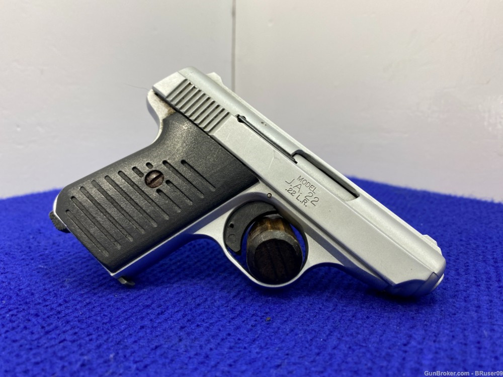 SOLD* Jimenez JA-22 .22 LR Stainless 2 1/2