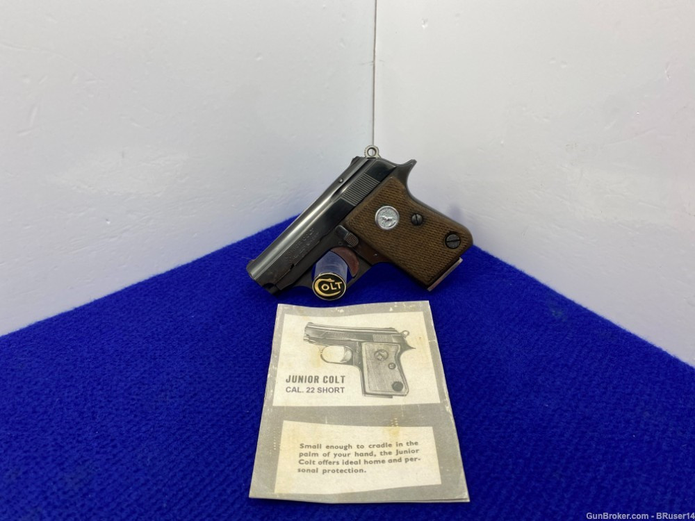 COO&DON 　COLT SOLD* 1963 Colt Junior .22 Short Blue 2 1/4