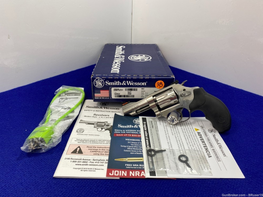 SOLD* Smith Wesson 63-5 .22 LR Stainless 3