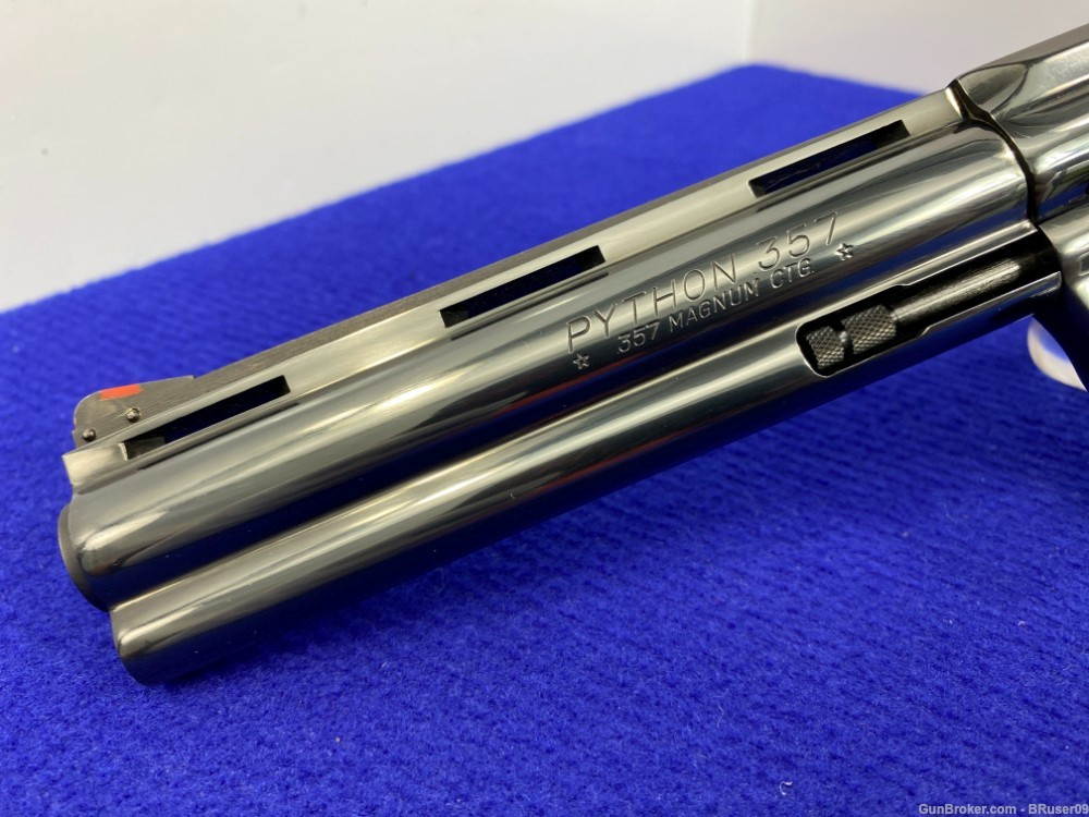 Nitrite Blue Colt Python *SOLD* -VINTAGE- Colt Python Blue 6