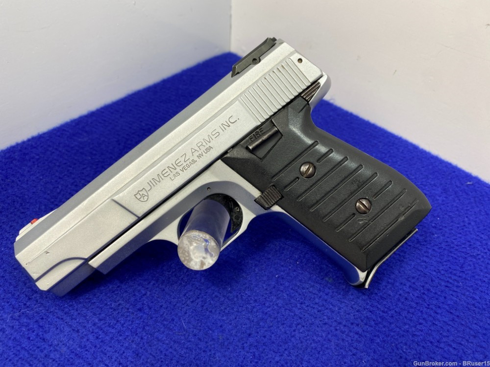 SOLD* Jimenez Arms JA Nine 9mm Stainless 3 3/4