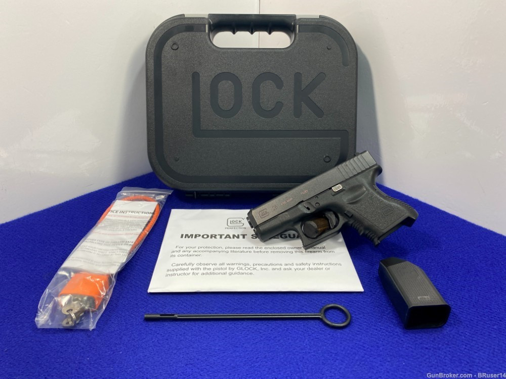 SOLD* Glock 26 Gen3 9mm Black 3.43