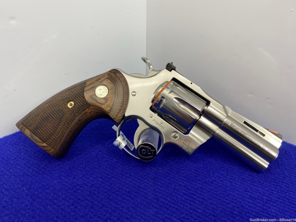 Colt Python 2023 4 Inch *SOLD* 2023 Colt Python .357 Mag Stainless 3
