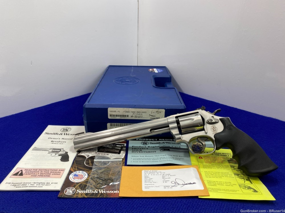 Smith & Wesson リボルバー SOLD* Smith Wesson 647 .17 HMR Stainless 8 3/8