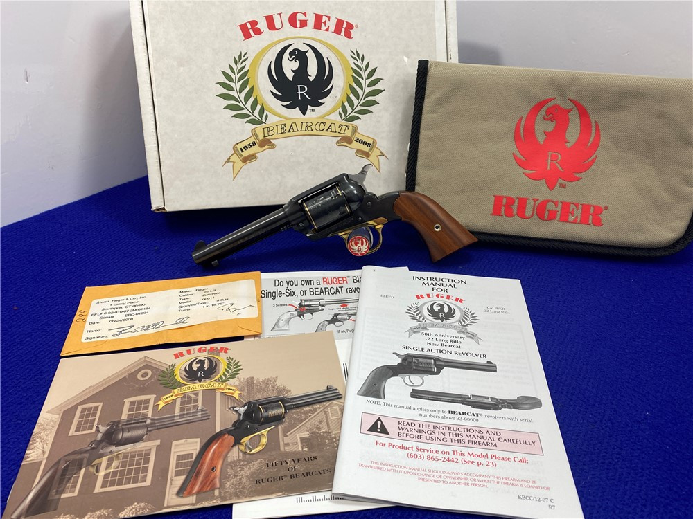 SOLD* 2008 Ruger New Bearcat 50th Anniversary * ONE OF ONLY 2,539