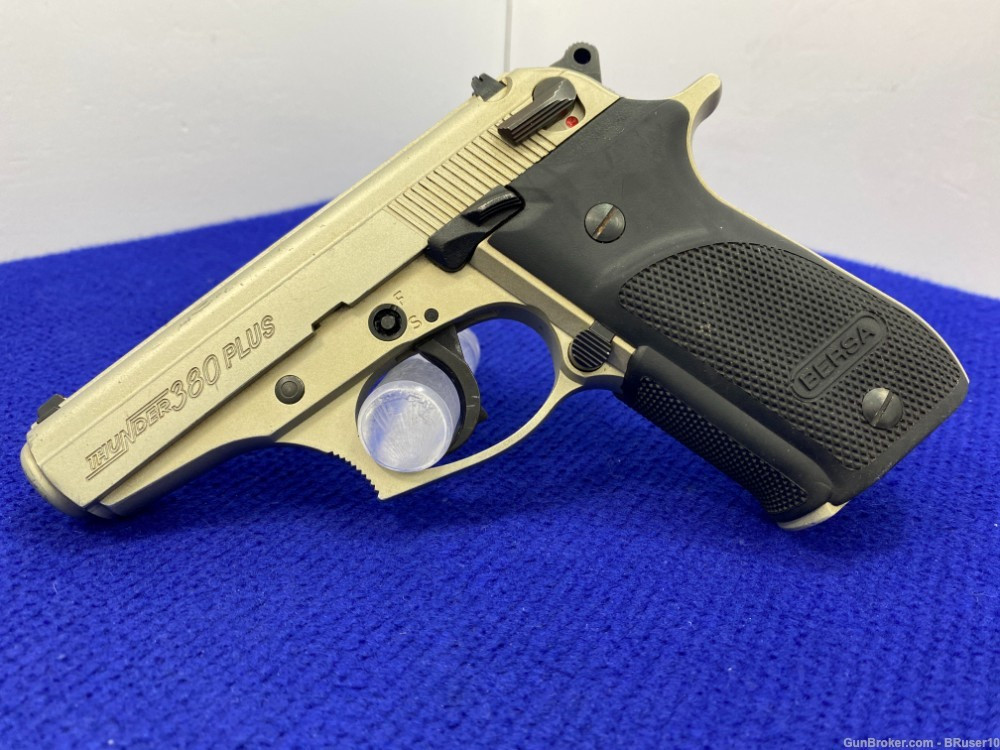 SOLD* Bersa Thunder 380 Plus .380ACP Satin Nickel 3.5